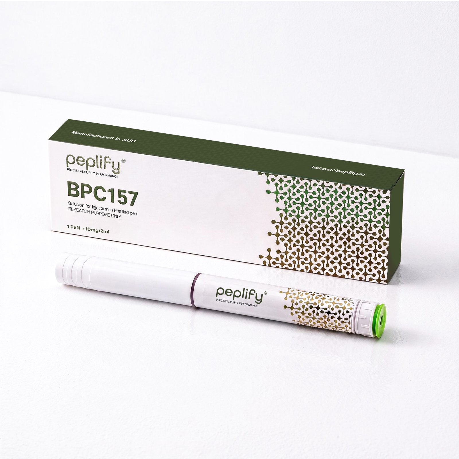 BPC-157 10 mg / 2 mL research peptide by peplify